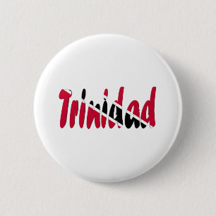 Trinidad & Tobago 6 Cm Round Badge
