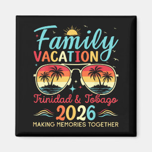 Trinidad Tobago Beach Family Vacation 2026 Magnet