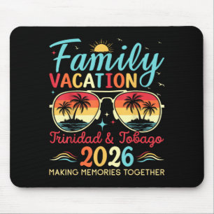 Trinidad Tobago Beach Family Vacation 2026 Mouse Pad
