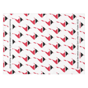 TRINIDAD & TOBAGO Blessed Nation Tablecloth