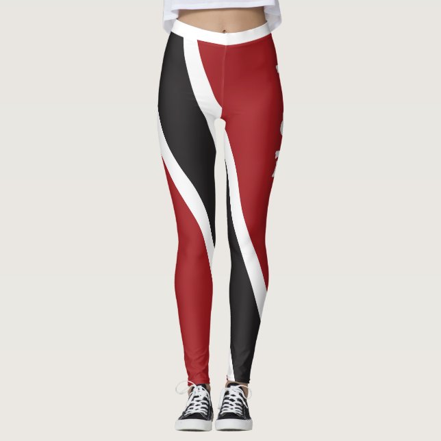 Trinidad & Tobago Emblem Leggings (Front)