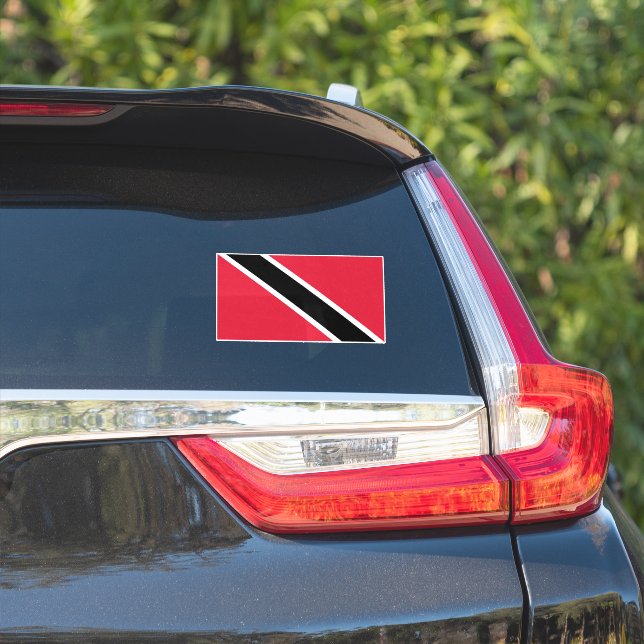 Trinidad & Tobago Flag (Car Side)