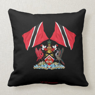 Trinidad & Tobago Flag 01 Cushion