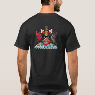 Trinidad & Tobago flag and coat of arms T-Shirt