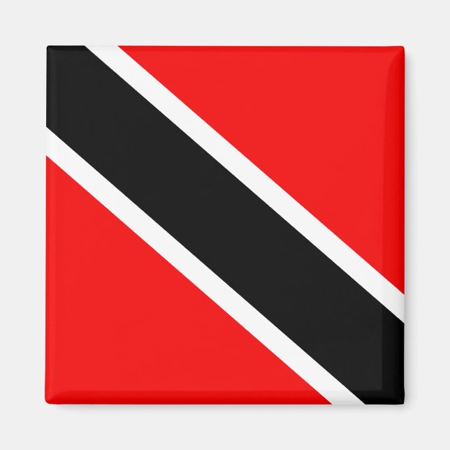 Trinidad & Tobago Flag Magnet (Front)