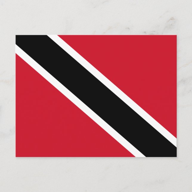 Trinidad & Tobago Flag Postcard (Front)