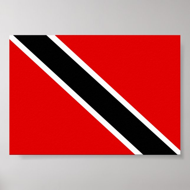 Trinidad Tobago Flag Poster (Front)