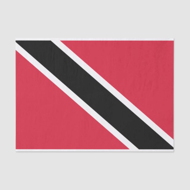 Trinidad & Tobago Flag Tissue Paper (Front)