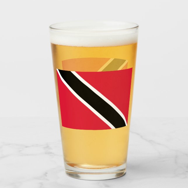 Trinidad & Tobago Glass (Front Filled)