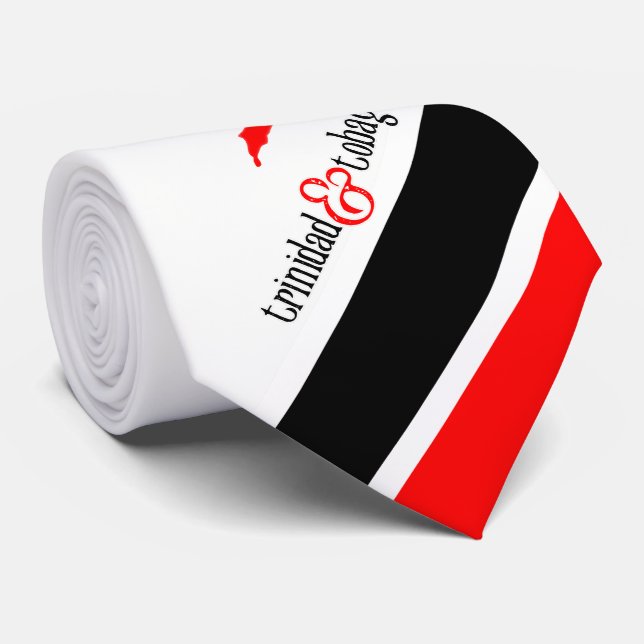 Trinidad & Tobago / Map Tie (Rolled)