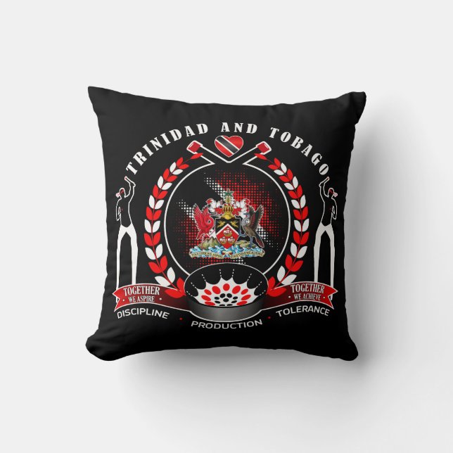 Trinidad & Tobago National Pride Cushion (Front)