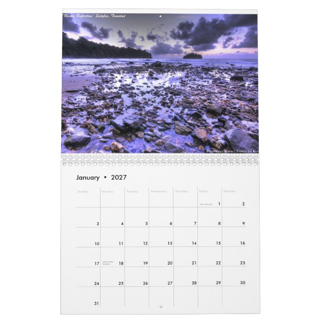 Trinidad & Tobago Perspectives 2013 Calendar (Jan 2027)