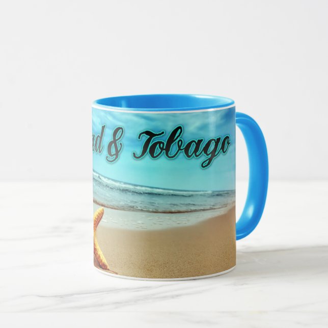 Trinidad & Tobago starfish Mug (Front Right)