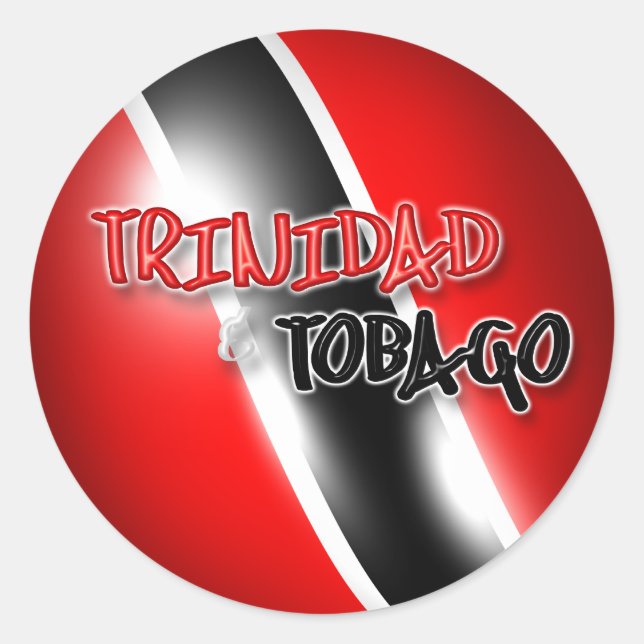 Trinidad & Tobago Sticker (Front)