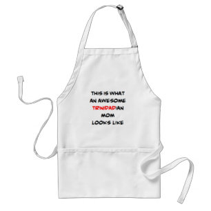 trinidadian mom, awesome standard apron