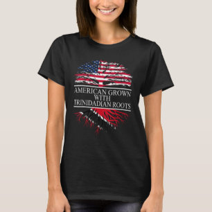 Trinidadian Roots, Flag of Trinidad and Tobago T-S T-Shirt