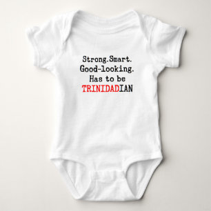 trinidadian strong baby bodysuit