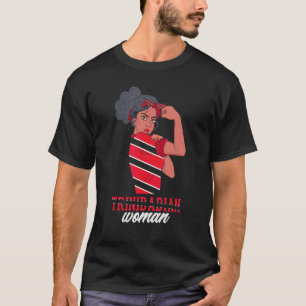 Trinidadian Woman Trinidad And Tobago Flag Trinida T-Shirt