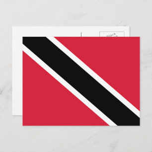 Trinidadians and Tobago Flag, Trinidad and Tobago Postcard