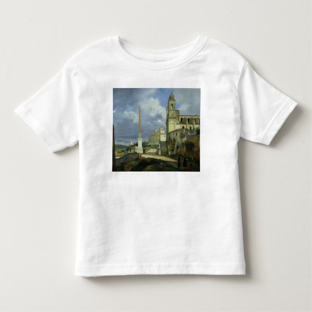 Trinita dei Monti and the Villa Medici Toddler T-Shirt (Front)