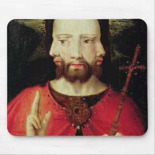 Trinitarian Christ, c.1500 Mouse Pad