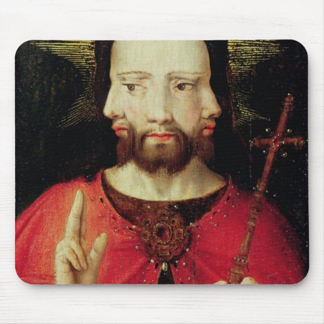 Trinitarian Christ, c.1500 Mouse Pad (Front)