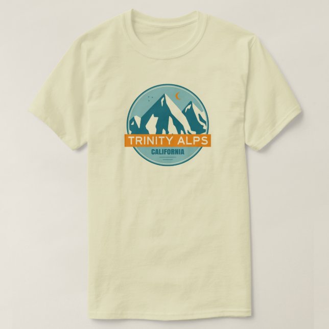 Trinity Alps California T-Shirt (Design Front)