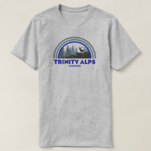 Trinity Alps Wilderness California Rainbow Deer T-Shirt