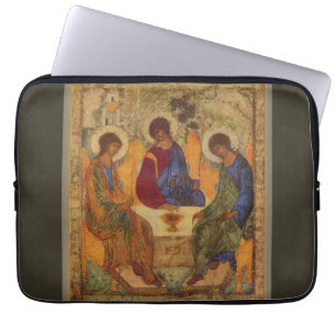 Trinity Angels At Mamre Laptop Sleeve