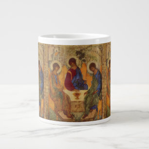 Trinity Angels At Mamre Large Coffee Mug