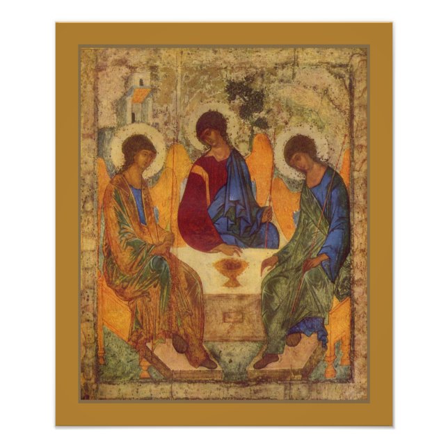Trinity Angels At Mamre Photo Print (Front)