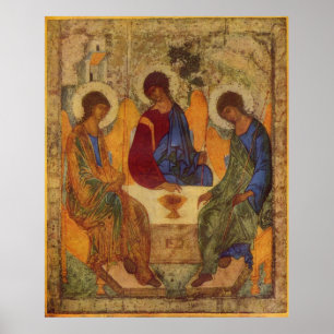 Trinity Angels At Mamre Poster