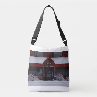 Trinity Barn Picture and RIC Logo Crossbody Bag