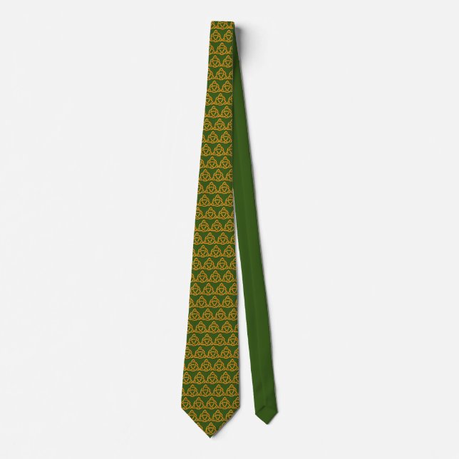 Trinity Celtic Knot Tie (Front)