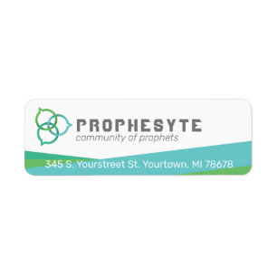 Trinity Chat Bubbles Return Address Label
