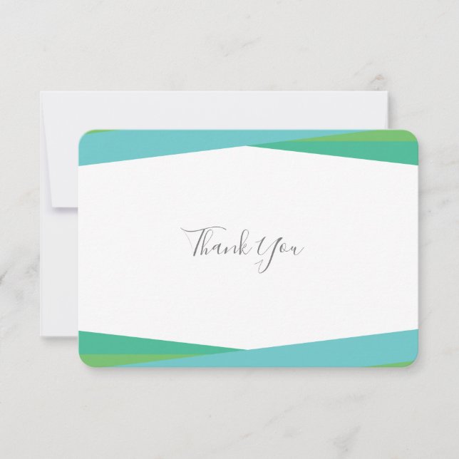 Trinity Chat Bubbles Thank You Card (Front)
