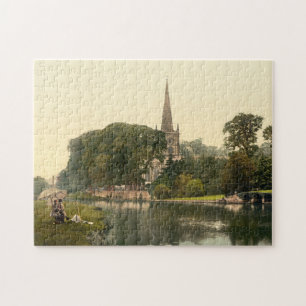Trinity Church I, Stratford-upon-Avon, England Jigsaw Puzzle