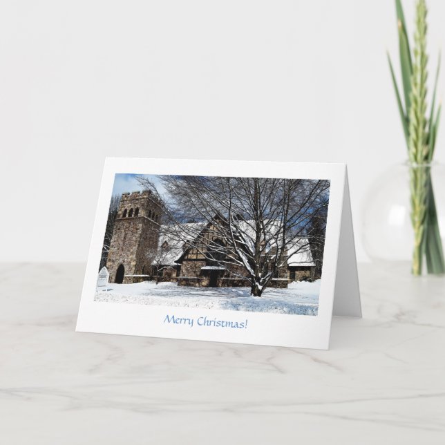 Trinity Church - York Harbour, Maine Holiday Card (Front)