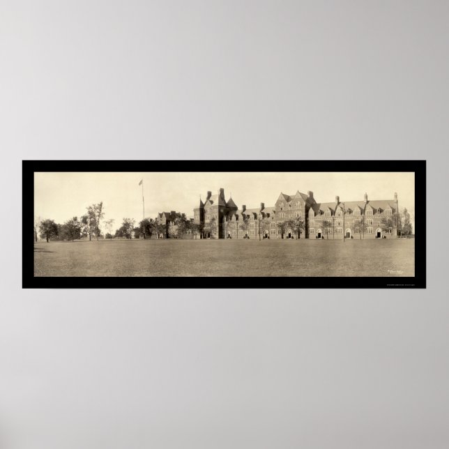 Trinity College CT Photo 1909 Poster (Front)