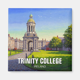 Trinity College Dublin Ireland Travel Magnet