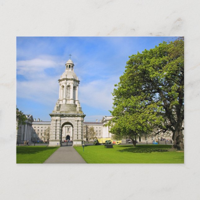 Trinity College in Dublin Postcard (Front)