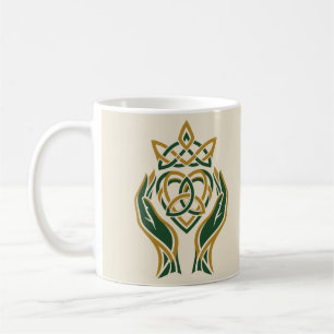 Trinity Heart Claddagh Coffee Mug