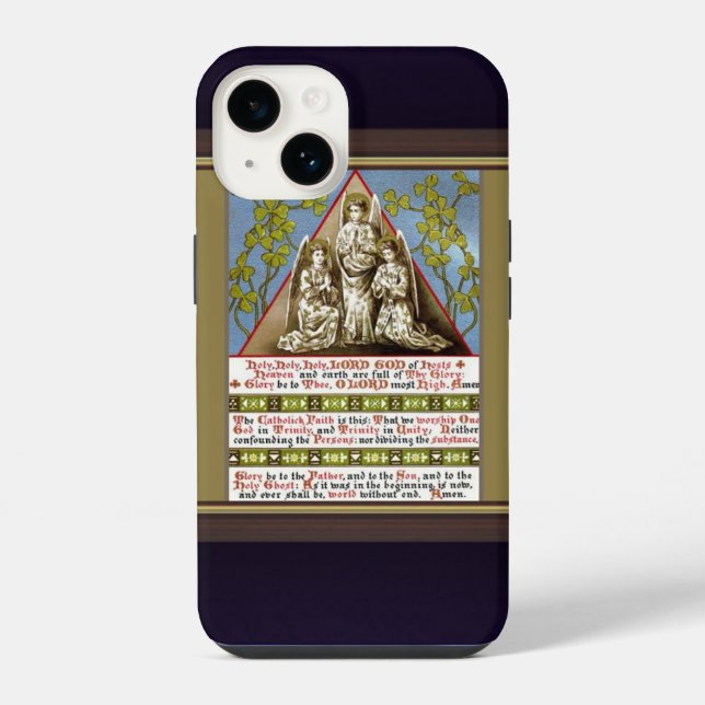 Trinity In Unity iPhone Case (Back)