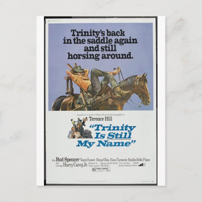 TRINITY IS STILL MY NAME POSTCARD (Front)