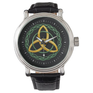 Trinity Knot Triquetra Celtic Symbol Watch