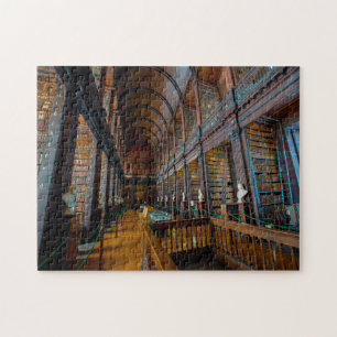 Trinity Library Dublin Ireland. Jigsaw Puzzle