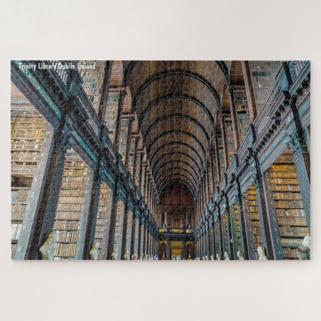 Trinity Library  Dublin Ireland Jigsaw Puzzle (Horizontal)