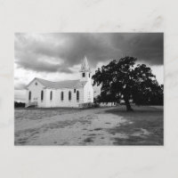 Trinity Lutheran Church - Fedor, Texas - Postcard