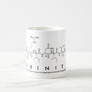 Trinity peptide name mug