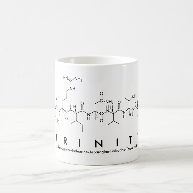 Trinity peptide name mug (Center)